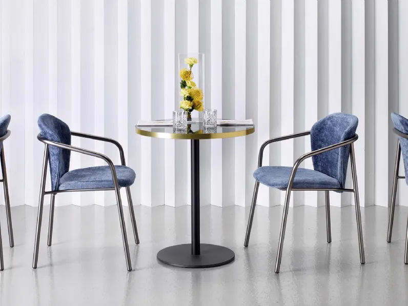 Tavolo Tiffany colonna tonda di Scab Design