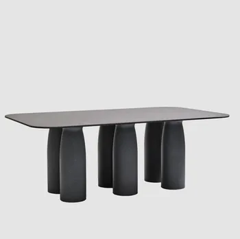 Tavolo Toto Rectangular Stonewear Top di Qeeboo