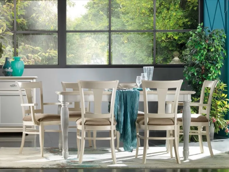 Tavolo allungabile Trend Style TR1213 in legno di Imba Srl