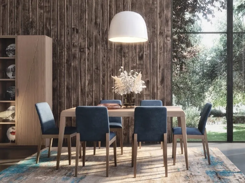 Tavolo allungabile Trend Style TR966 in Frassino di Imba Srl