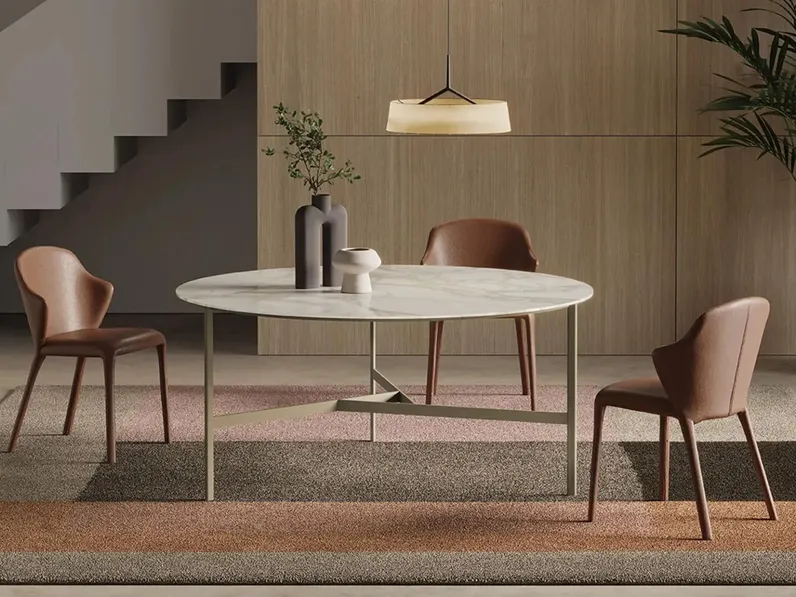 Tavolo in ceramica Trio di Tafaruci