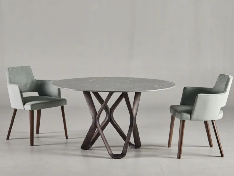 Tavolo V6 Light in gres porcellanato di Colico