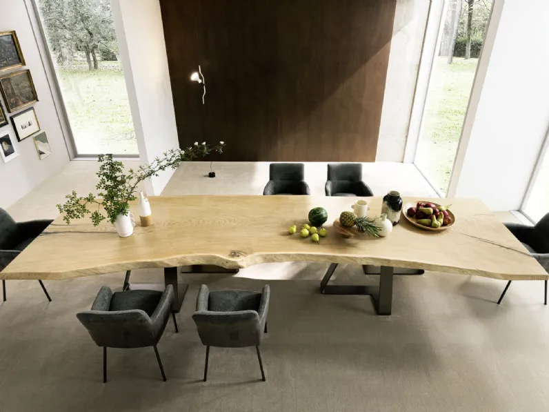 Tavolo in quercia centenaria Vancouver di Alta Corte