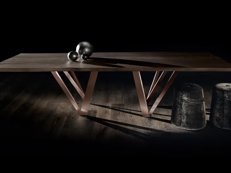 Tavolo Vero Prisma di Arte Brotto