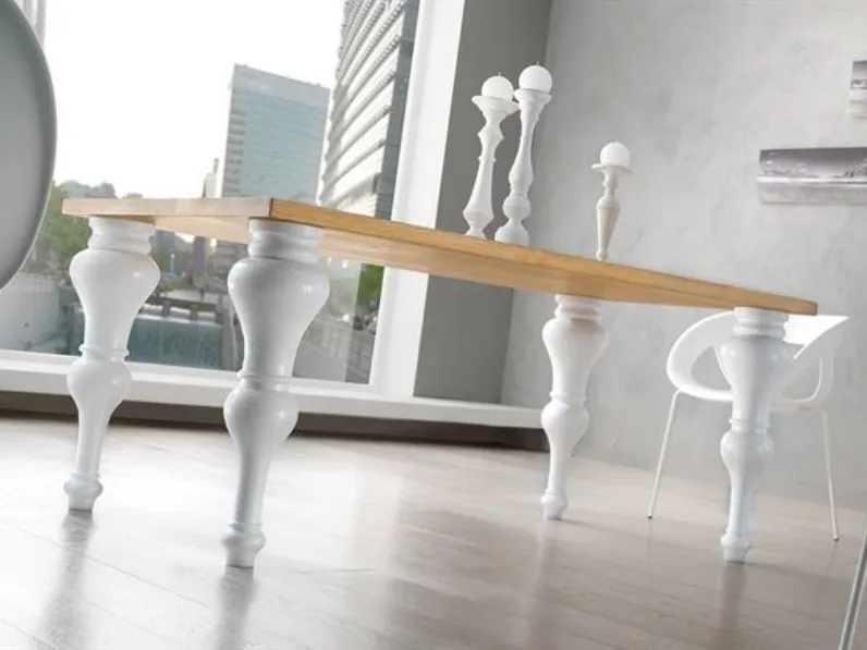 Tavolo in Rovere massello 4262 di Conarte