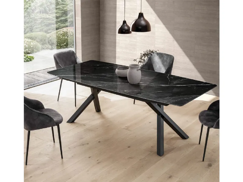 Tavolo allungabile in gres Xavi di La Primavera