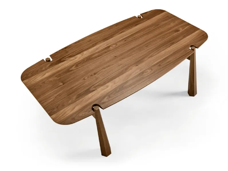 Tavolo York in legno di Modesign