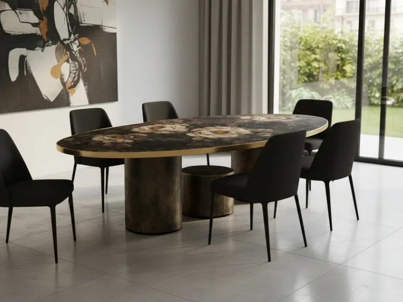 Tavolo Zahir Oval XL Silent di Migliorino