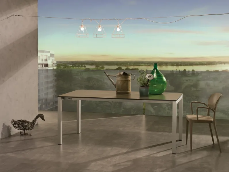 Tavolo allungabile Zen Outdoor di Elementi