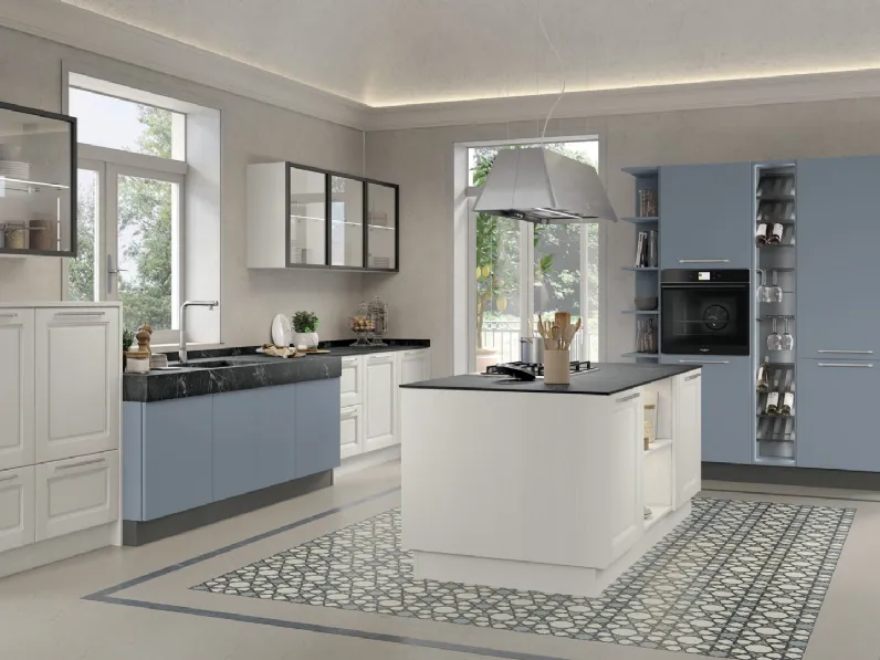 Cucina Classica con isola Agnese 04 di Lube