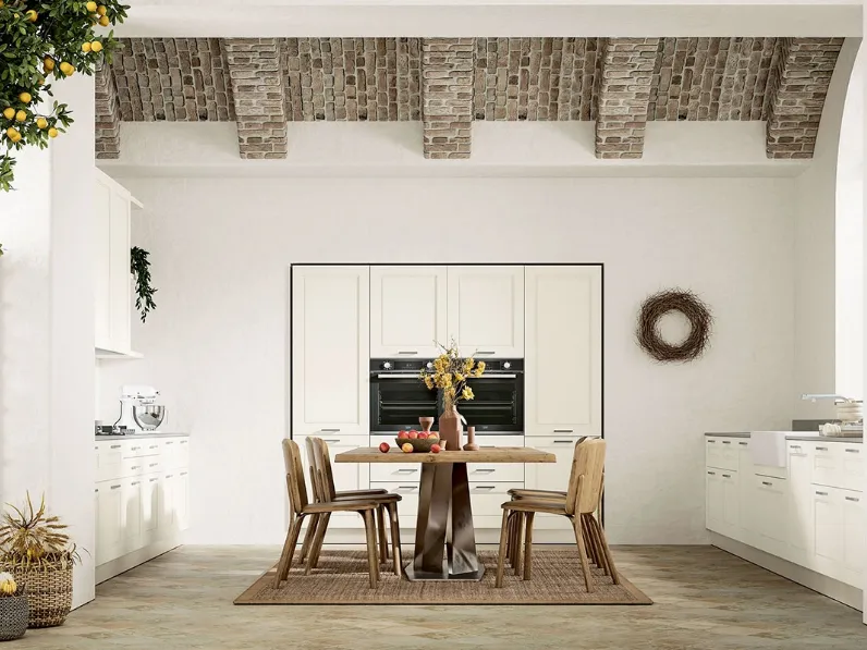 Cucina Classica ad angolo Alice Mediterraneo di Arrex