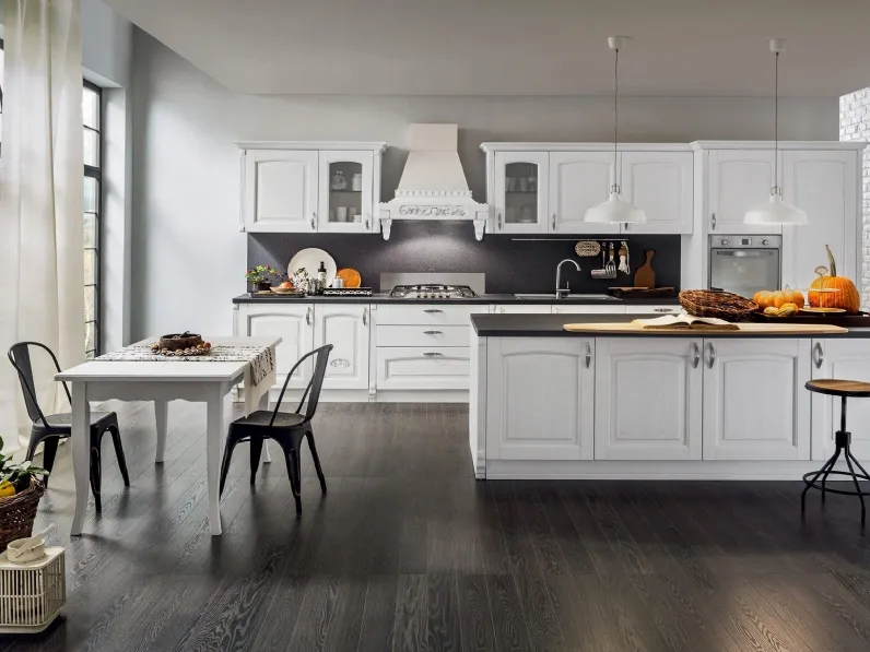 Cucina Classica con isola Barchessa 01 di Ar-Tre