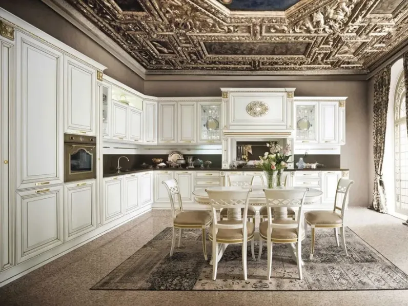 Cucina Classica angolare Ginevra 01 di Ar-Tre