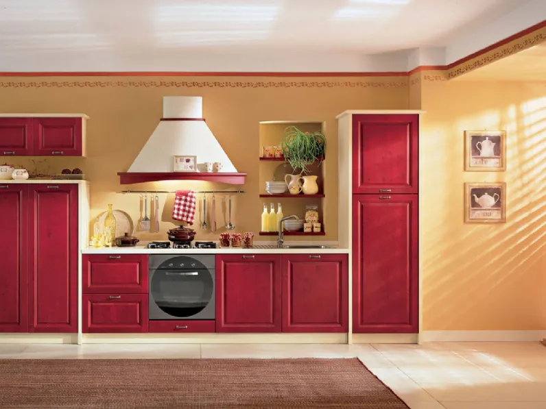 Cucina Classica lineare Aurora 034 di Linea3