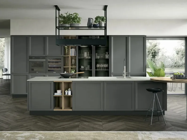 Cucina Classica con isola Bellaria 01 di Forma Cucine