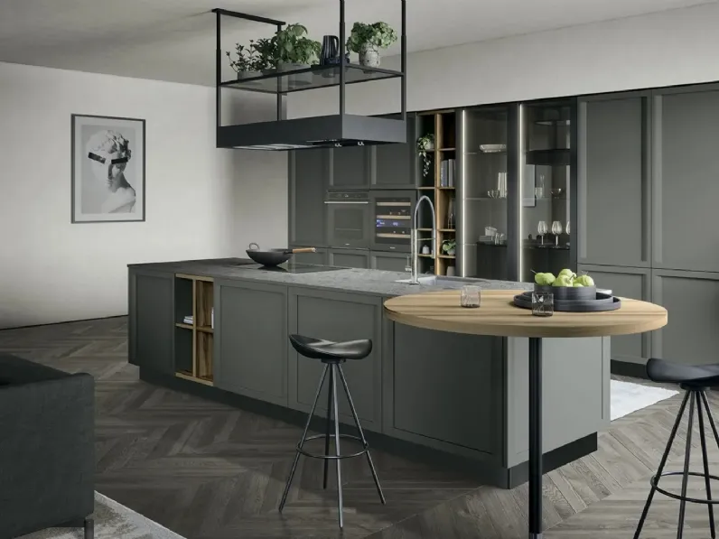 Cucina Classica con isola Bellaria 01 di Forma Cucine