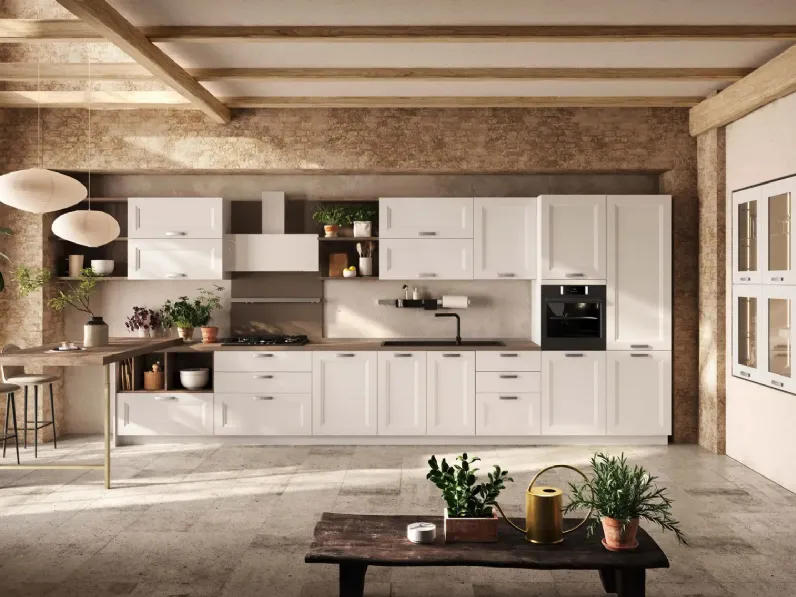 Cucina Classica con penisola Caravaggio di Ciao Cucine