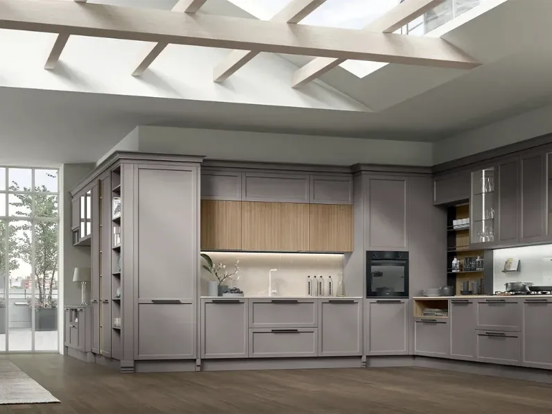 Cucina Classica angolare Charmat Classico 01 di Astra