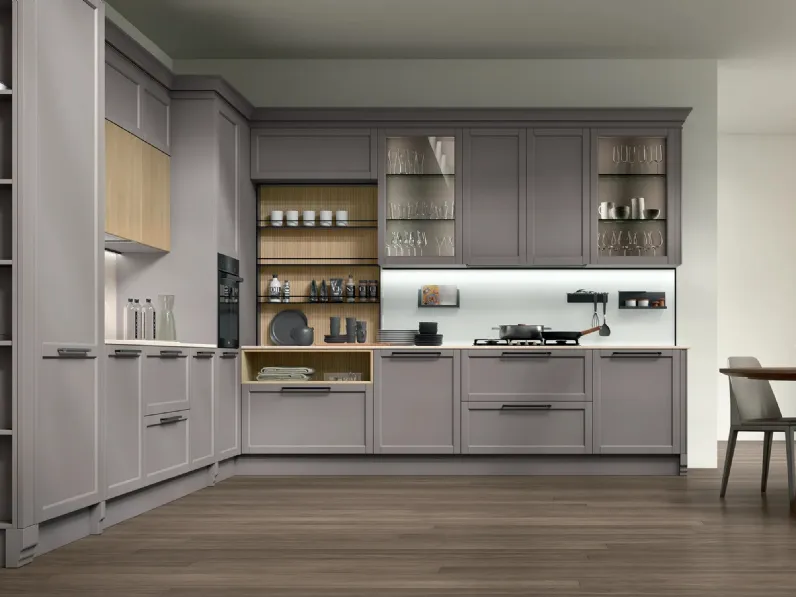 Cucina Classica angolare Charmat Classico 01 di Astra