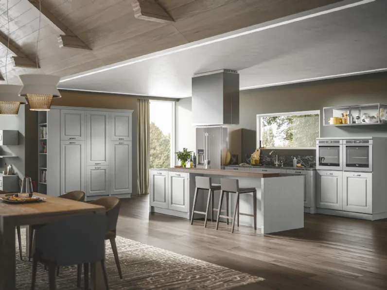 Cucina Classica Contea con isola di Home Cucine