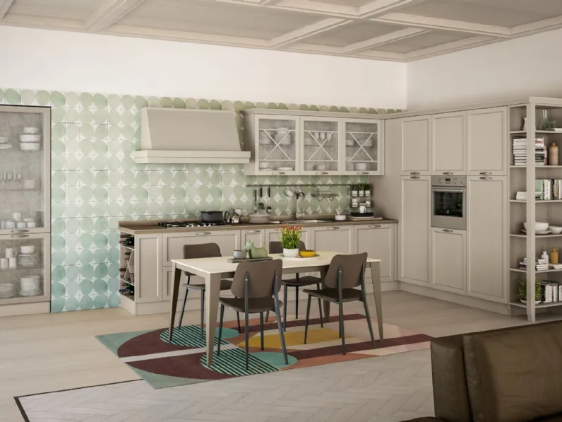 Cucina Classica Contempo ad angolo di Creo