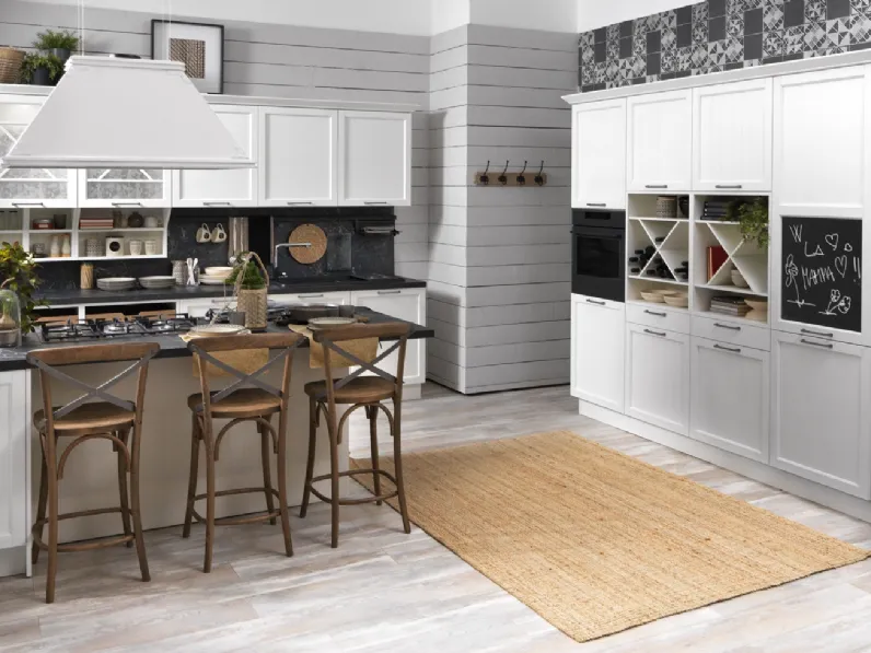 Cucina Classica Contempo con isola di Creo