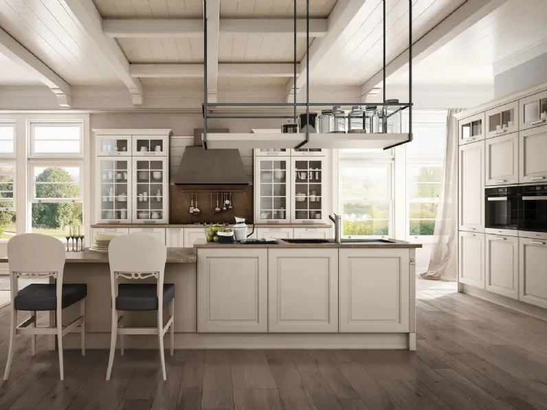 Cucina Classica con isola Dolcevita 08 di Stosa