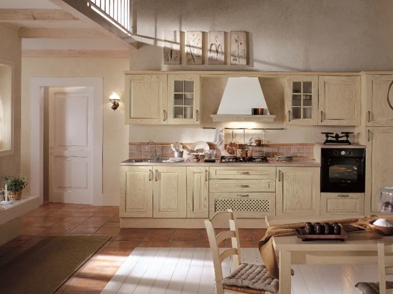 Cucina Classica lineare Elena 4 di Cucinesse