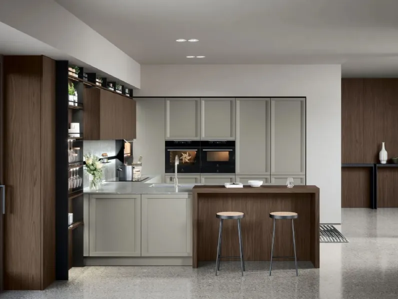 Cucina Classica con penisola Bellaria 03 di Forma Cucine