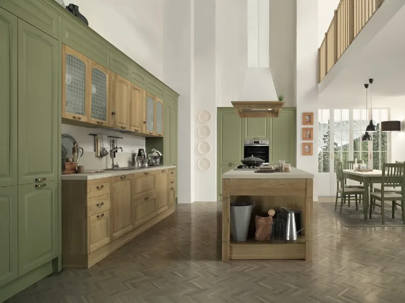 Cucina Classica con isola Gala 05 di Febal Casa