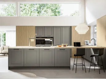 La cucina classica Gioiosa di Arredo3 unisce eleganza e funzionalità per un design atemporale.