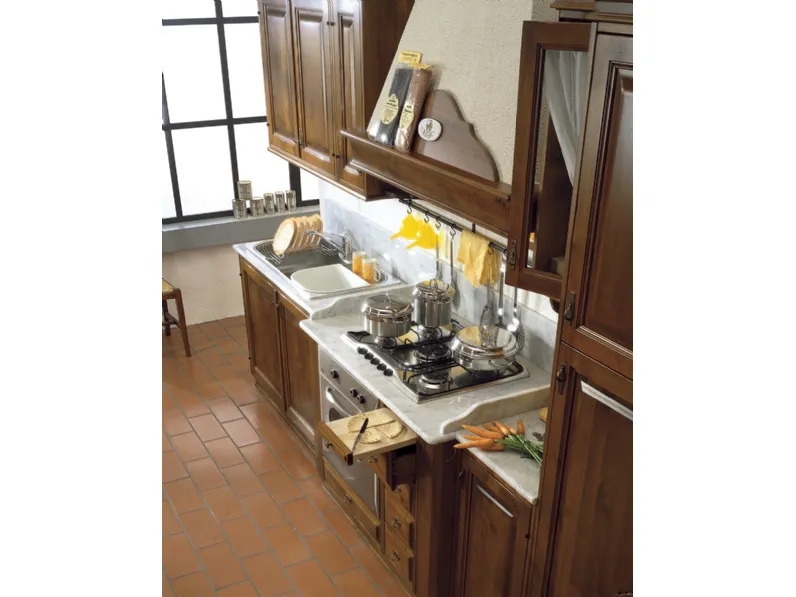 Cucina Classica lineare Il Borgo di Arca