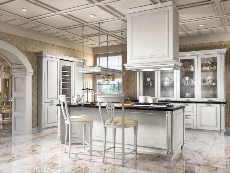Cucina Classica Imperial con isola di Home Cucine