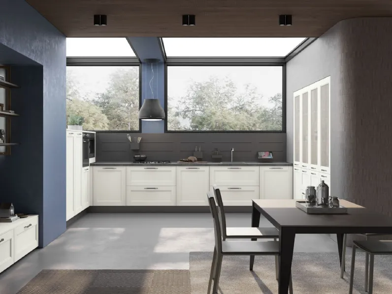 Cucina Classica Iris angolare di Creo