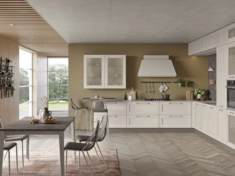 Cucina Classica Iris angolare di Creo