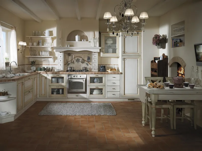 Cucina Classica angolare Iris di Arca