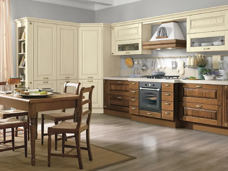 Cucina Classica angolare Laura 06 di Lube