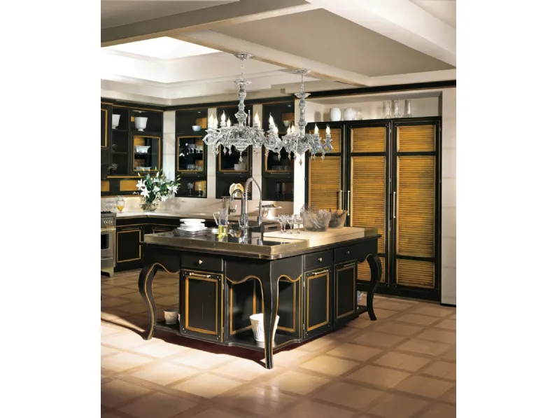 Cucina Classica con isola Living Style 2 de L'Ottocento