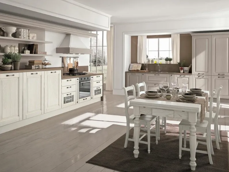 Cucina Classica angolare Laura 07 di Lube