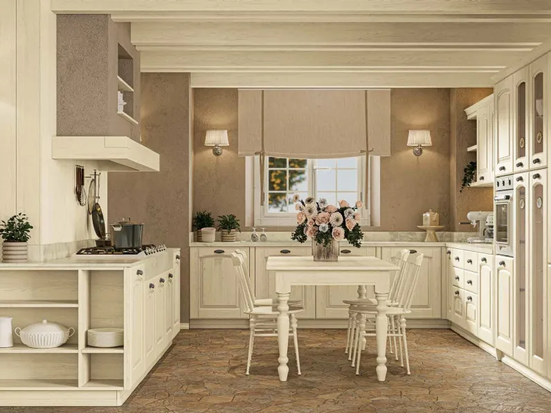 Cucina Classica angolare Magda Country di Arrex