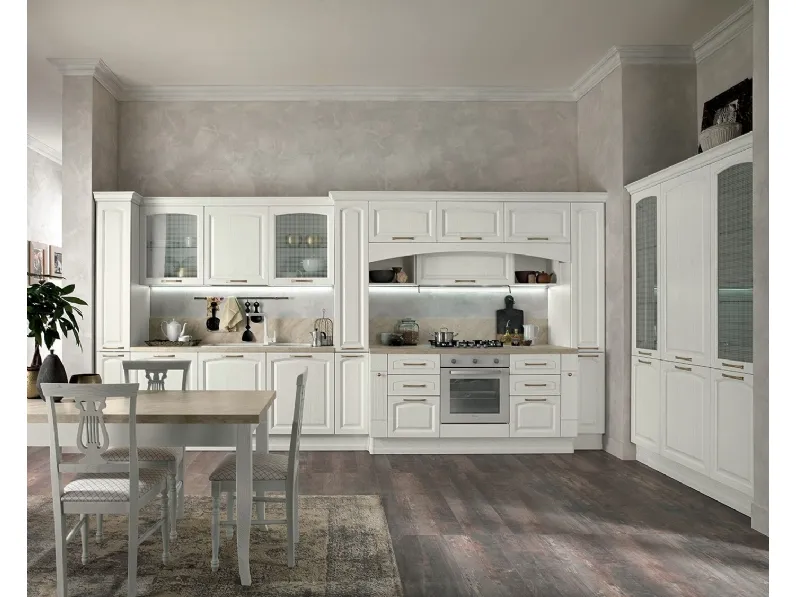 Cucina Classica ad angolo Mida 02 di Colombini Kitchen