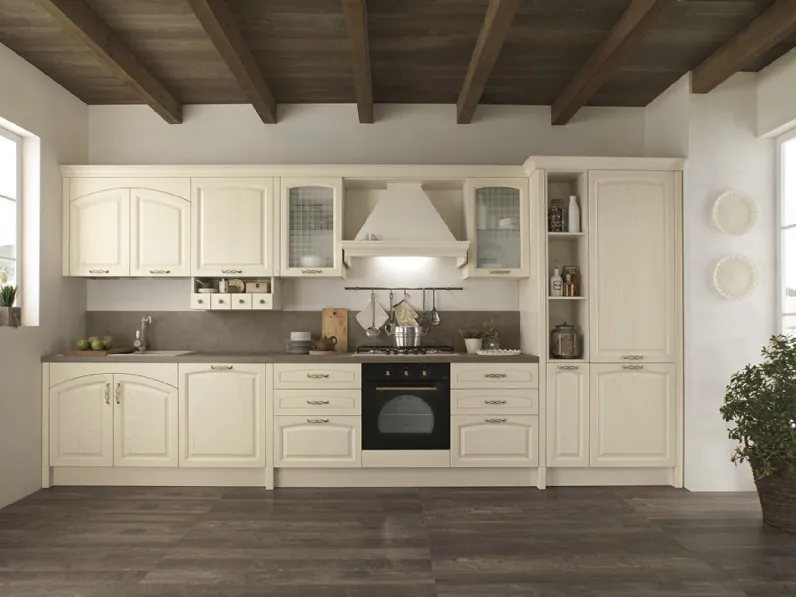 Cucina Classica lineare Mida 09 di Colombini Kitchen