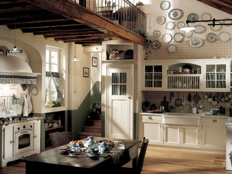 Cucina Classica Old England angolare di Marchi