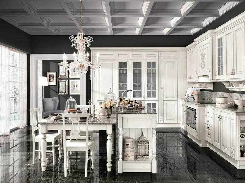 Cucina Classica con isola Opera 04 di Colombini Kitchen