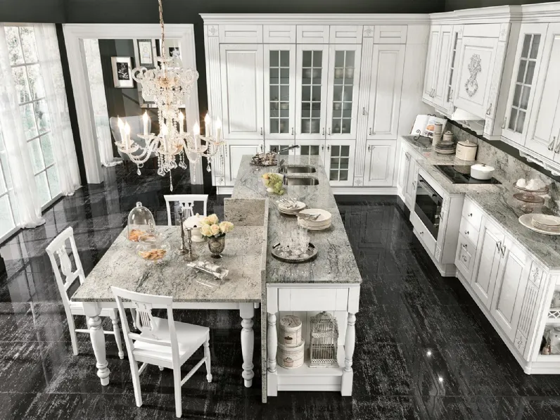 Cucina Classica con isola Opera 04 di Colombini Kitchen