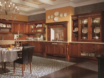 La cucina classica opera angolare di Aster Cucine