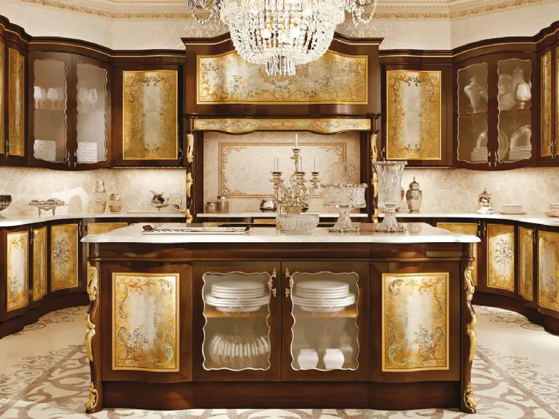 Cucina Classica con isola Opera L31 di Andrea Fanfani