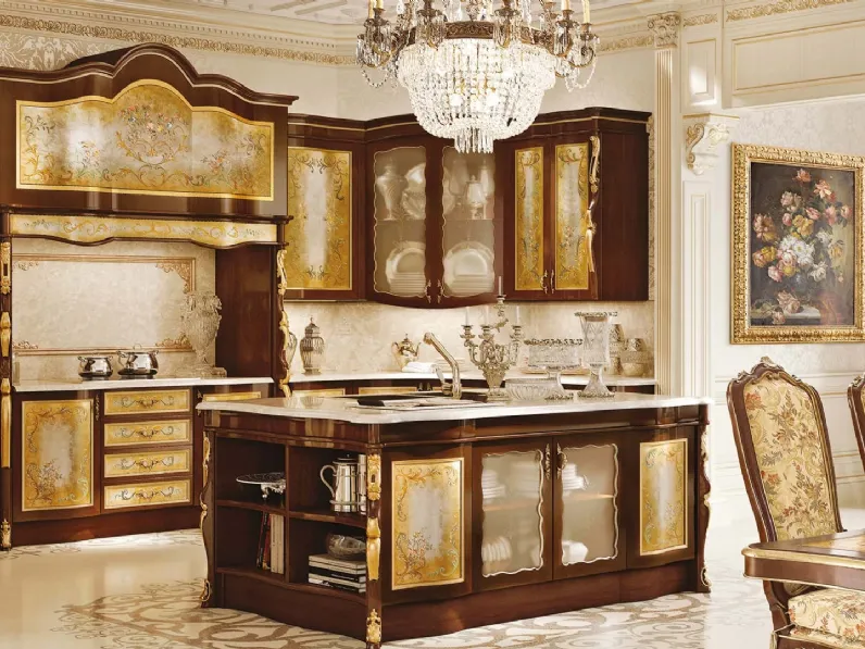 Cucina Classica con isola Opera L31 di Andrea Fanfani