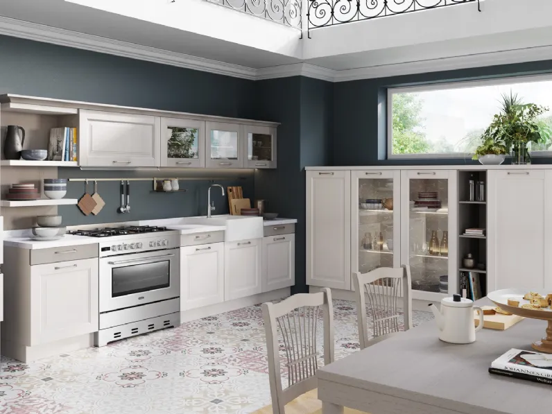 Cucina Classica Oprah lineare di Creo