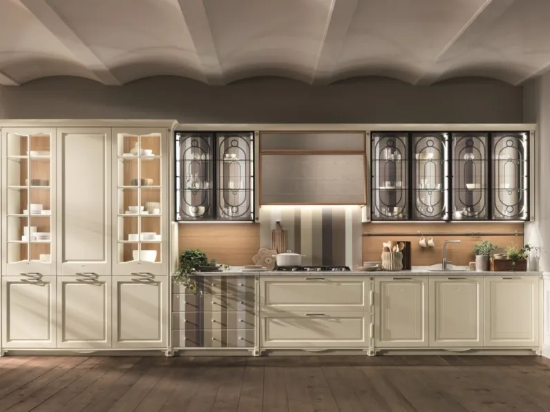Cucina Classica lineare Portrait di Aster Cucine
